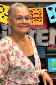 Visiting Spanish faculty member, Gisela Lebron.