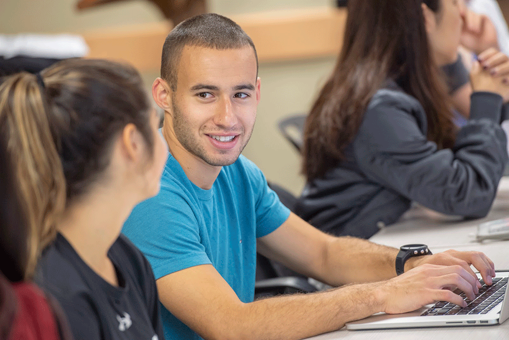 Image of students in class