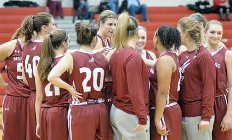 2015-2016 women's basketball team